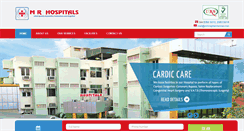 Desktop Screenshot of mrhospitalchennai.com