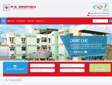 Tablet Screenshot of mrhospitalchennai.com